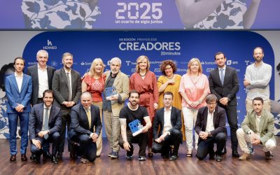 20minutos galardona al modista Lorenzo Caprile y a Guillermo Martínez Gaunas en los Premios Creadores 2025