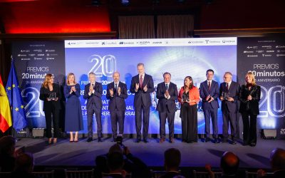 El Rey preside el 25 aniversario de 20minutos: “Es un ejemplo de compromiso, innovación y servicio a la sociedad”
