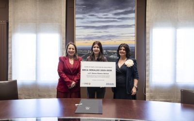 La Universidad San Jorge y Heraldo de Aragón premian la excelencia con becas para alumnos de Comunicación